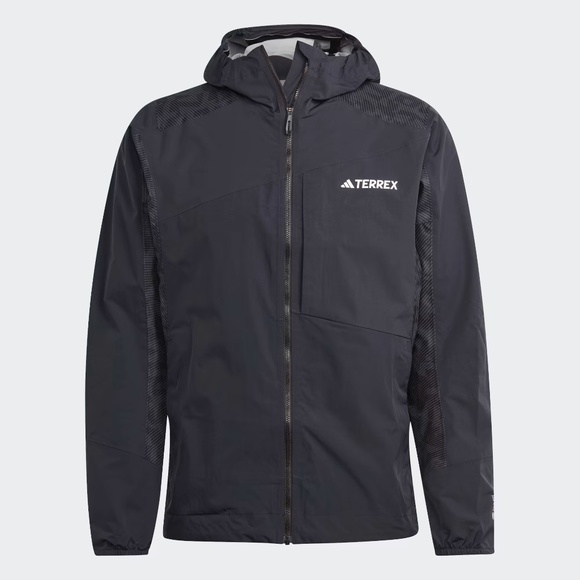 adidas TERREX Xperior Hybrid Rain Jacket HN2912 (Black) - Picture 1 of 8